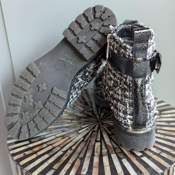 Michael Kors Frieda Tweed Boots - Picture 5 of 6